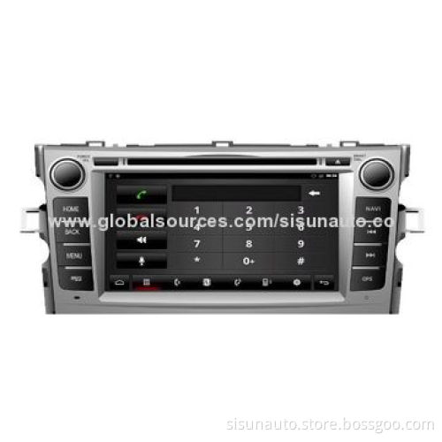 8" Android 4.1.1 OBD/OBD II 2 DIN 3G Wi-Fi Car GPS DVD Player for Toyota CZ,